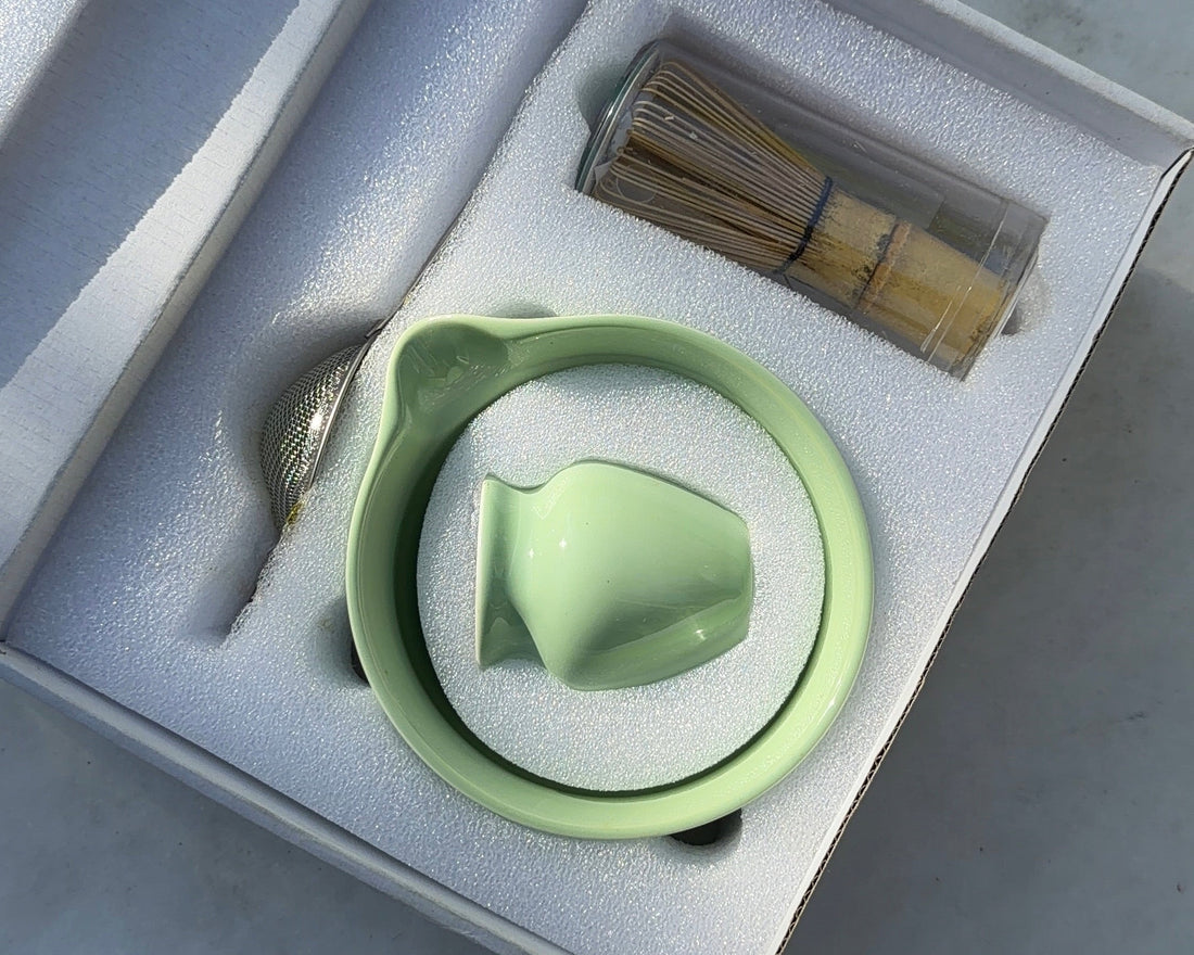 Jade Bowl Matcha Ceremony – 5 Pc Set