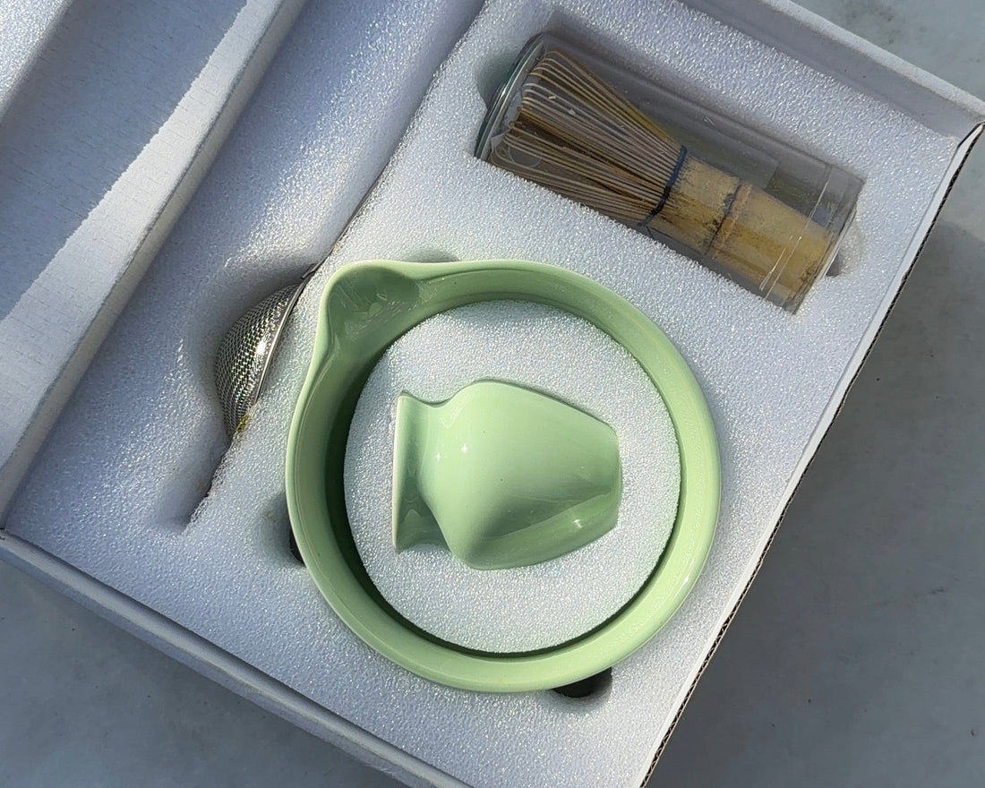Jade Bowl Matcha Ceremony – 5 Pc Set