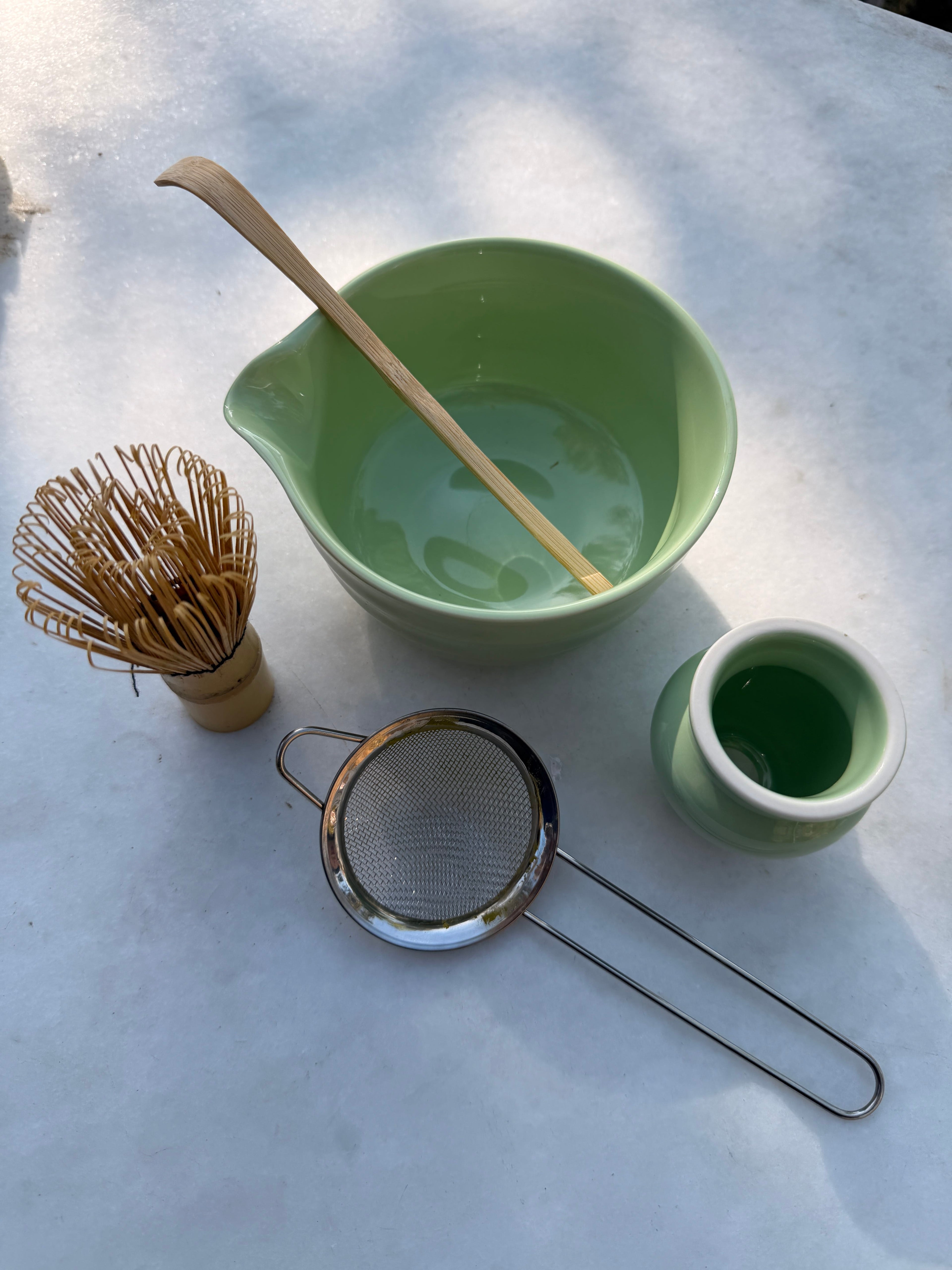 Jade Bowl Matcha Ceremony – 5 Pc Set